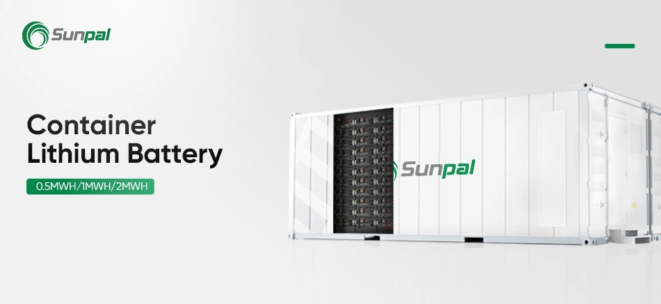 Sunpal 500kw 1MW Solar Battery Storage System Ess with Installation Support