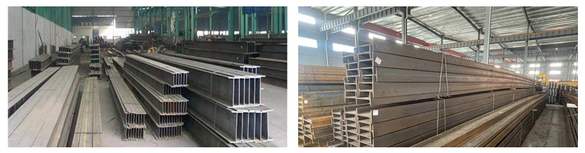 High Quality Q235B Q345e for Steel Universal Beam Structural Steel Steel Structure Red I Beam