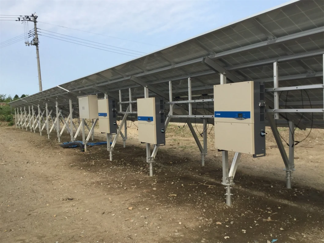 Ground Screw Pile Mounting System for Foundation Solar Panel Fixing Ground Solar Photovoltaic Support