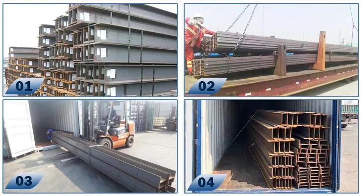 ASTM A36 A992 Q235B Q345b S235jr S355 16mn JIS Ss400 Hot Rolled Welding Universal Structural Steel H Section Beam Price for Building Material