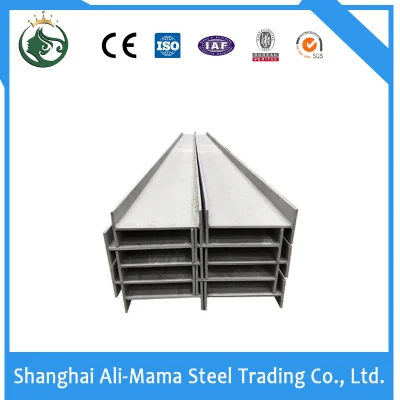 Hot Rolled H-Beamscarbon Hot Rolled Structural Steel Galvanized Steel H-Beams/DIN1025/ En10025/ S355jr/ S235jr. Heb Beam ASTM 36 G3106BS4360
