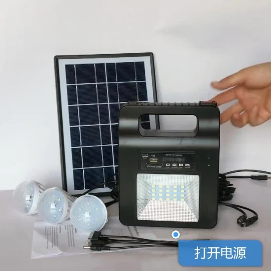 Solar Power Panel Generator LED Light USB Charger Home Outdoor Lighting System Solar Bluetooth Outdoor Support FM Radio TF Card HD
