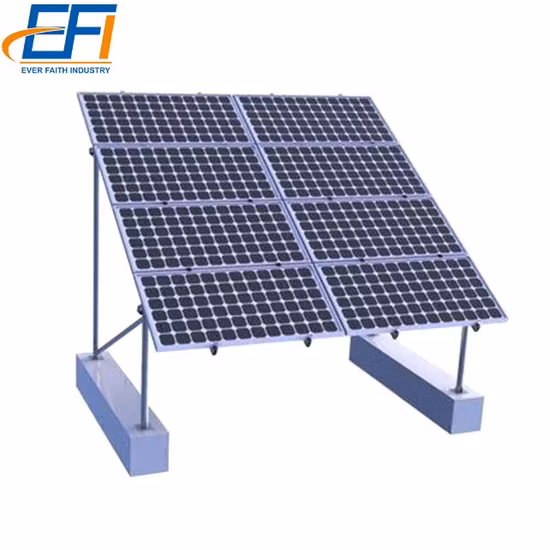 Solar Panel N Ground PV Mounting Racking Bracket Open Support System Guangzhou 500W
