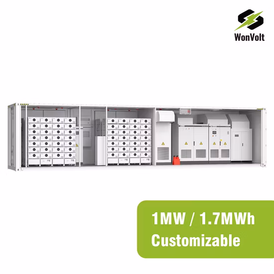 Sunpal 500kw 1MW Solar Battery Storage System Ess with Installation Support