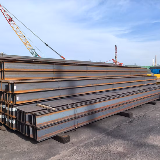 Warehose Stainless/Galvanized/Iron Mild Carbon Steel Structural Welded Hea/Heb/Ipe Beam Steel Profile Metal I H Section Beam for Building